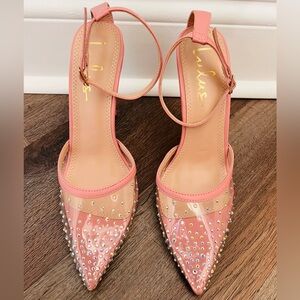 Lulus 
Size: 8.5
Light Pink